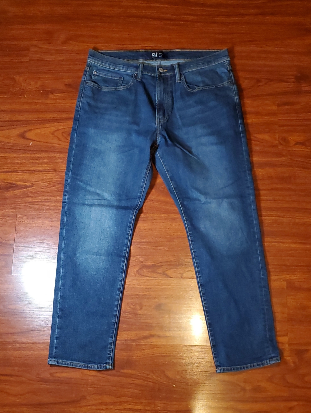 GAP Men's Dark Blue Slim Fit Jeans